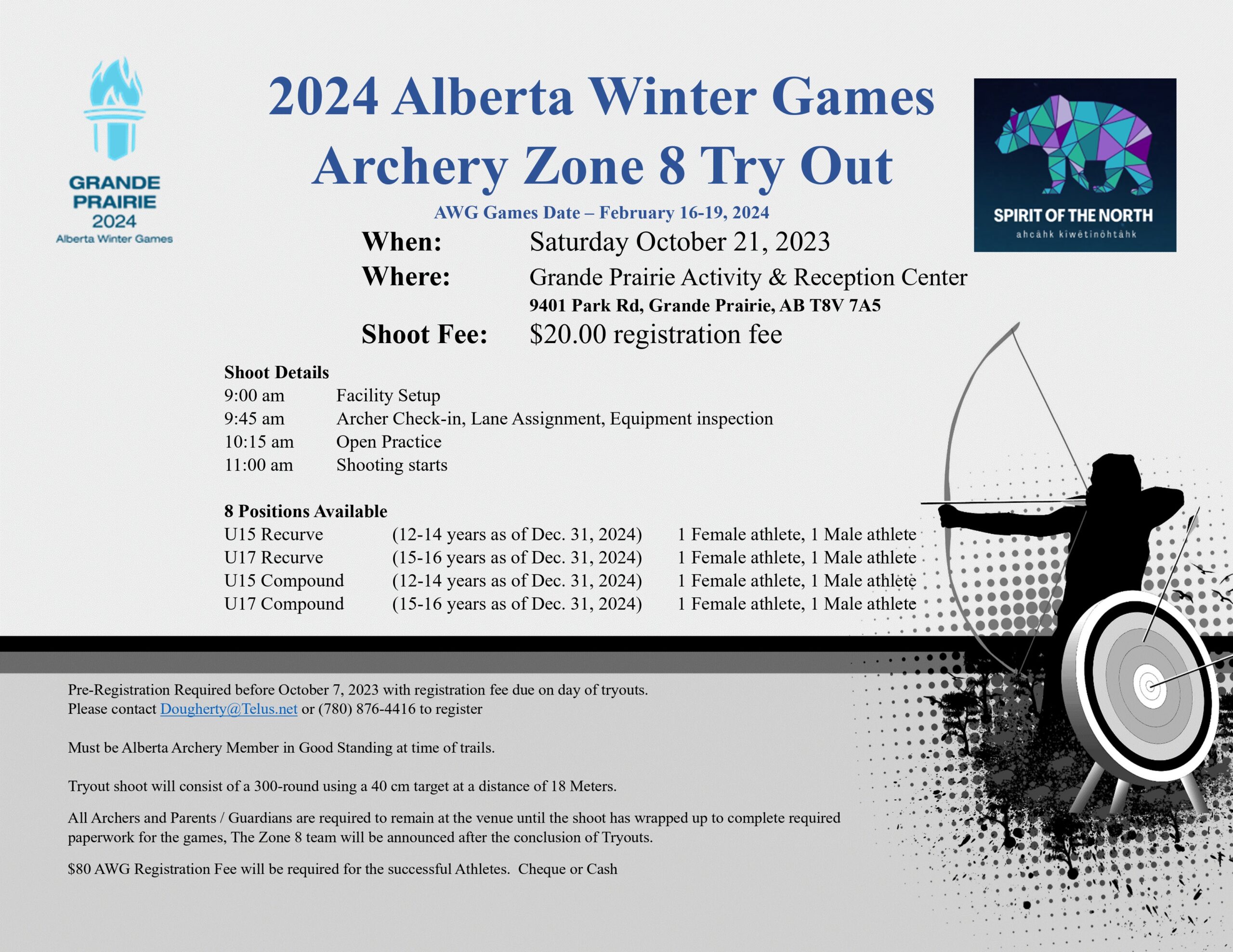 AWG Zone 8 Tryouts