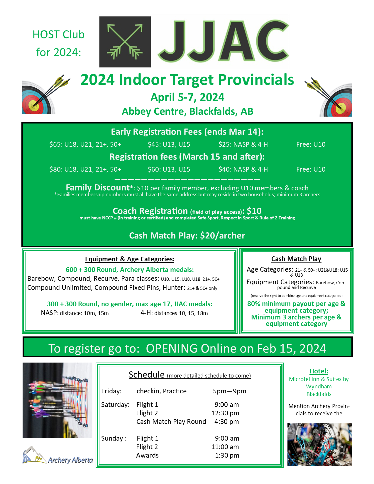 2024 Indoor Target Provincials BlackFalds JJAC