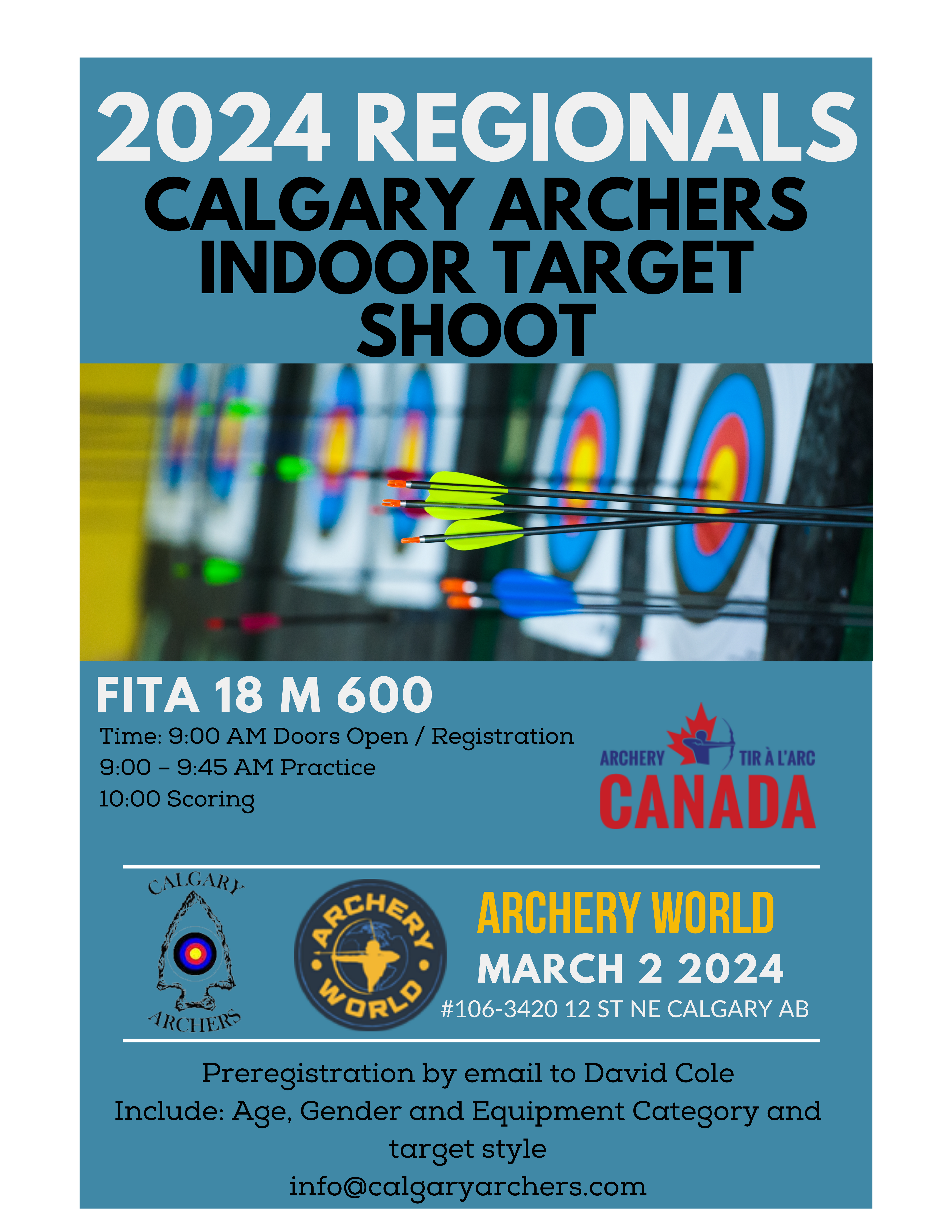 Indoor Regionals Calgary Archery Club